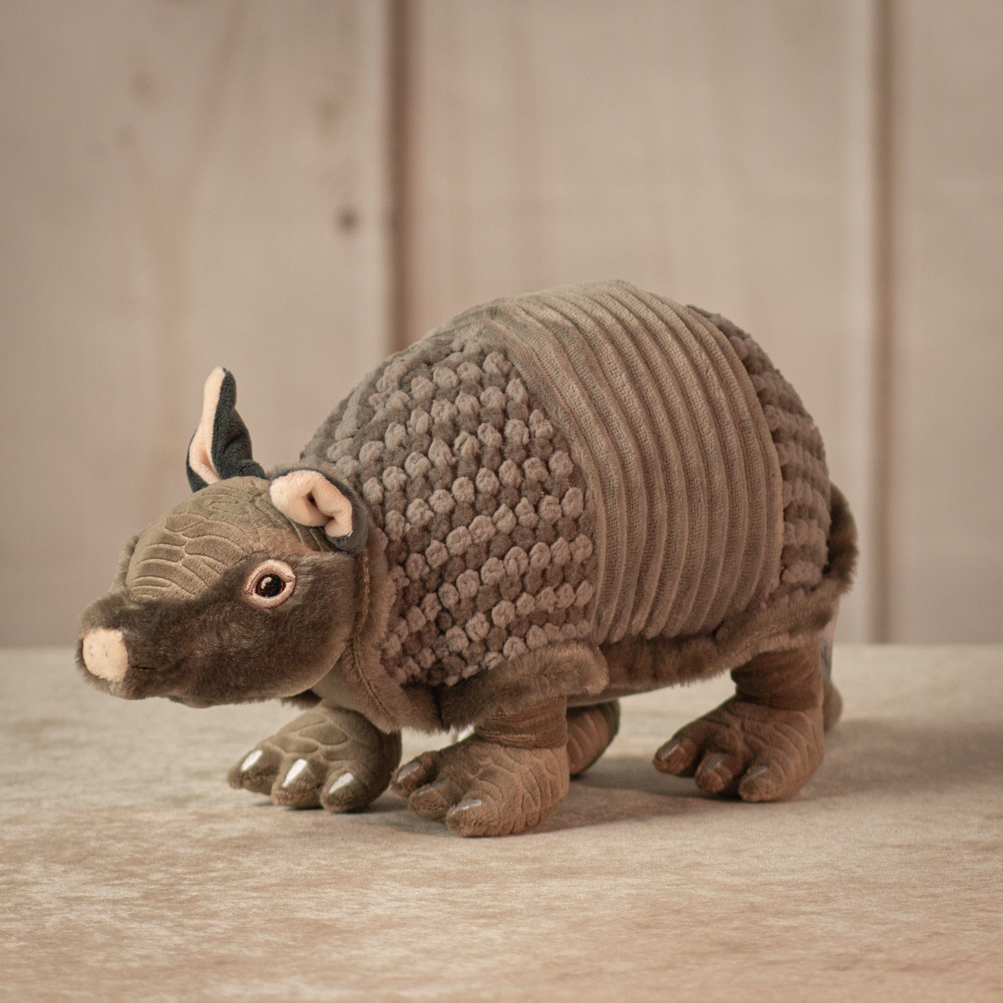 12" Detailed Plush Armadillo