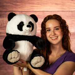 14" Huggable Panda