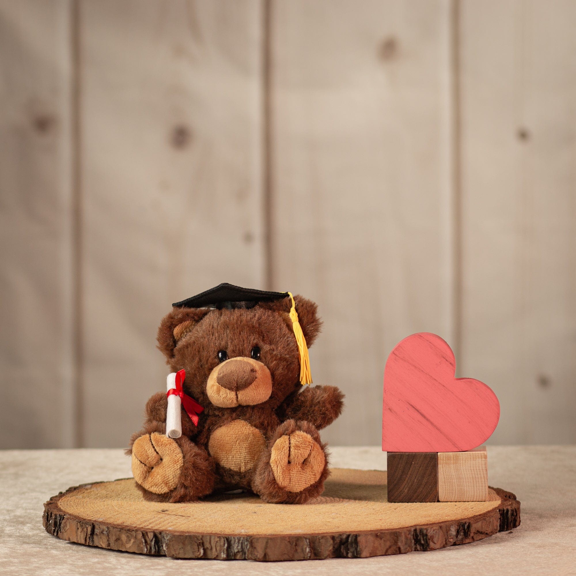 6" Tassel-Topper Twin Bears