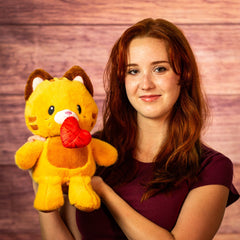 9.5" Sitting Heart Hugs Duo