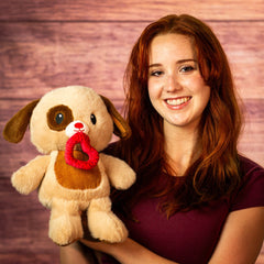 9.5" Sitting Heart Hugs Duo