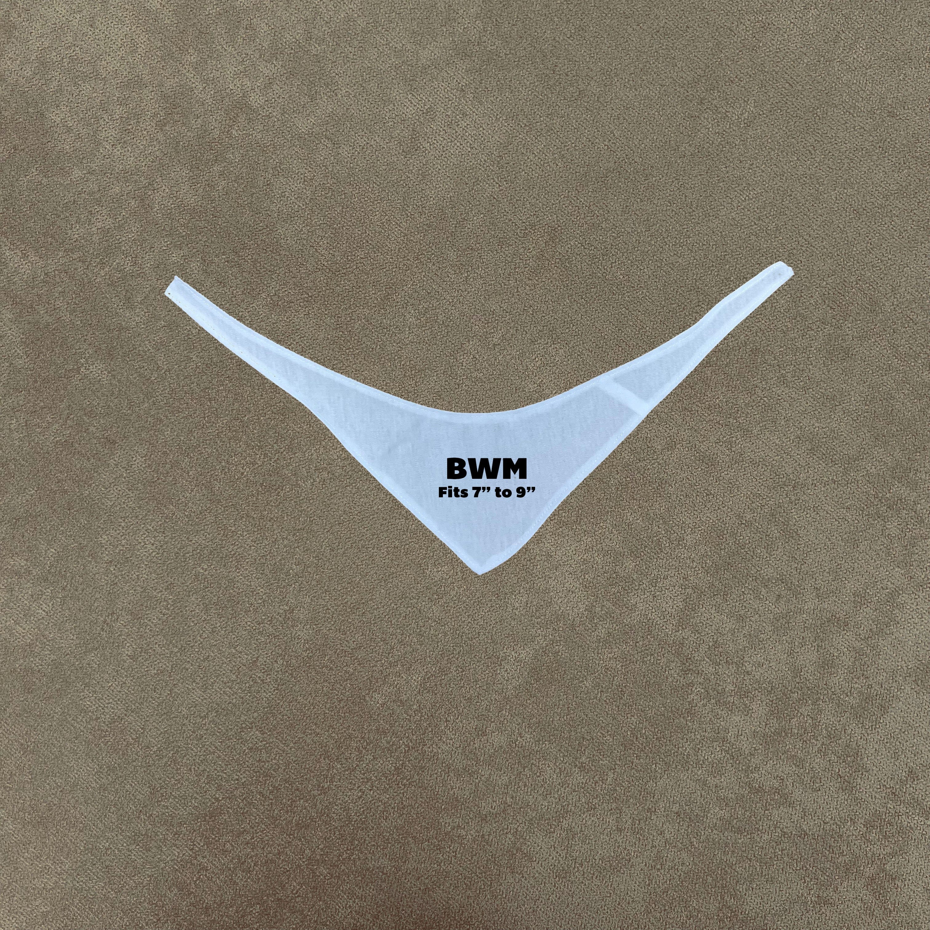 Blank Bandanna for Stuffed Animals from 5" to 14"
