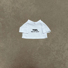 Blank T-Shirt for Teddy Bears from 6" to 14"