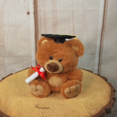 6" Tassel-Topper Twin Bears