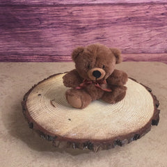 6" Gingerbread Brown Colorama Bear