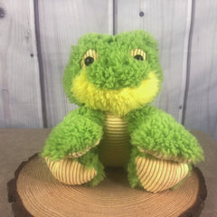 9.5" Scruffy Cuddly Frog