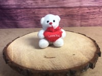 4" Valentine Bud Hugger Bear