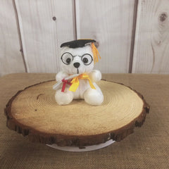 6" Graduation Bear