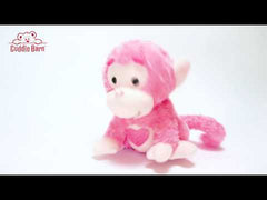 10" Singing Pink Monkey