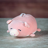 6 in stuffed plush smoochy pal pink pig 