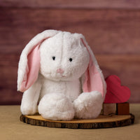 16" Cuddly White Rabbit