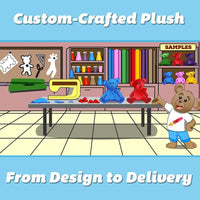 Custom-Crafted Plush Toy Prototype
