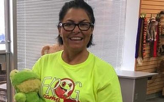 First Baptist Church of Denton Hops into Summer with Plush Frogs