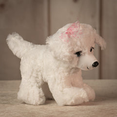 10" Bichon Frise Plush Dog