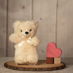 10" Cuddle Bear in Vanilla Cream