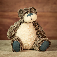10" Premium Super Soft Denim Patch Bear