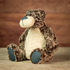 10" Premium Super Soft Denim Patch Bear