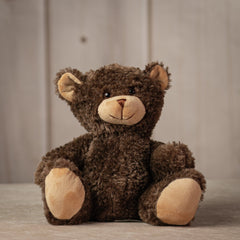 10 inch sitting brown stuffed teddy bear