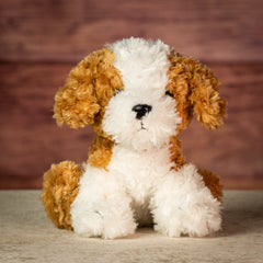 10" Sitting Curly Pups