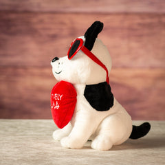10" Sitting Love Pup with Shades
