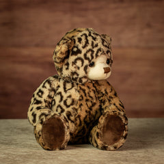10" Sitting Premium Leopard Print Bear