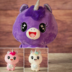 10" Sitting Starry Eyes Unicorn Assortment