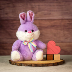 10" Sitting Sweet Stripe Bunny Trio