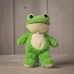11 inch stuffed green frog