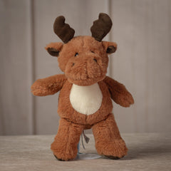11 inch brown stuffed moose