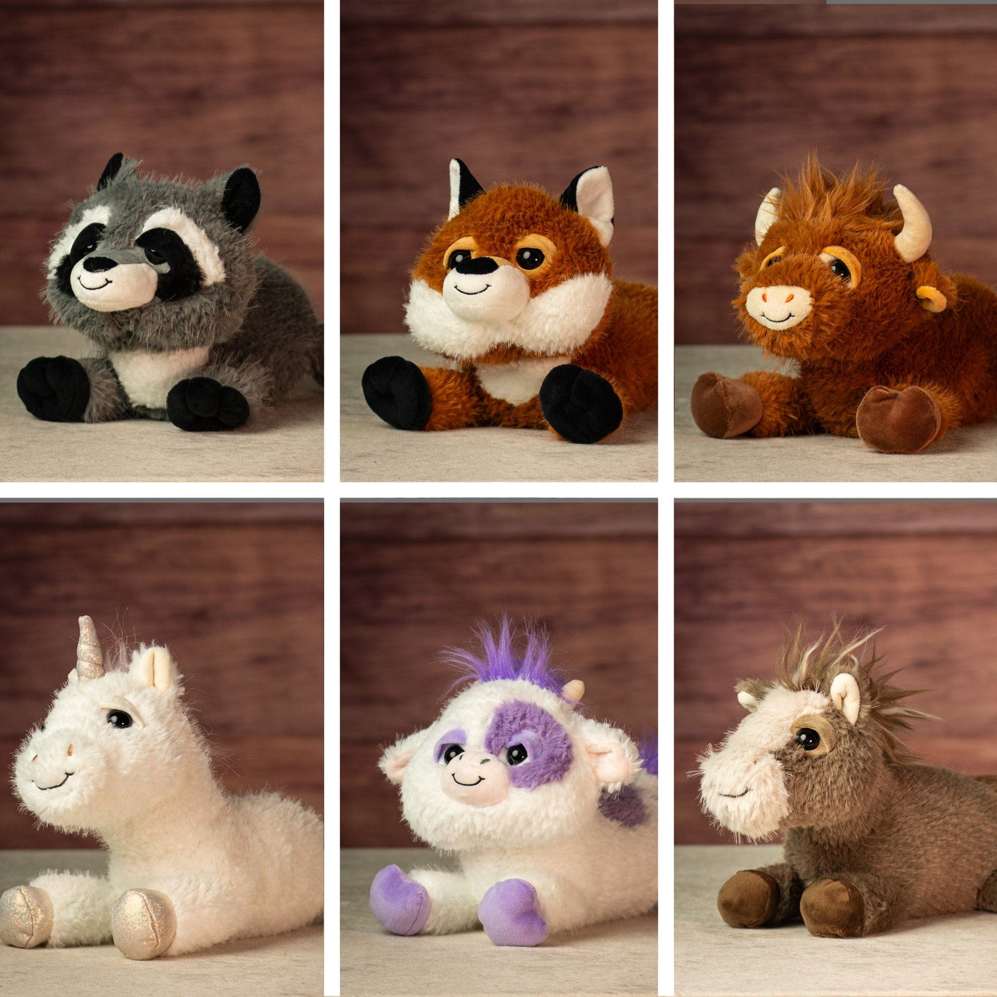 12" Laying Cozy Critters Bundle