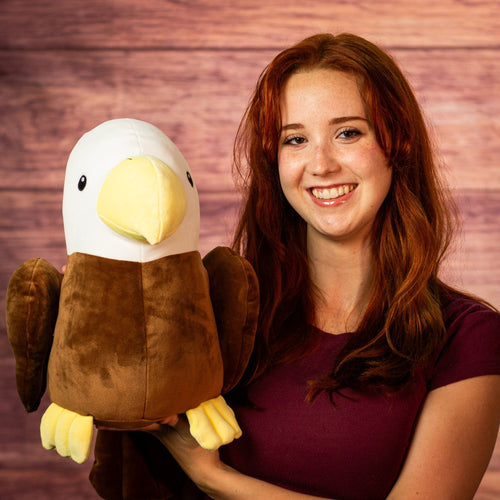 12" Sitting Proud Bald Eagle