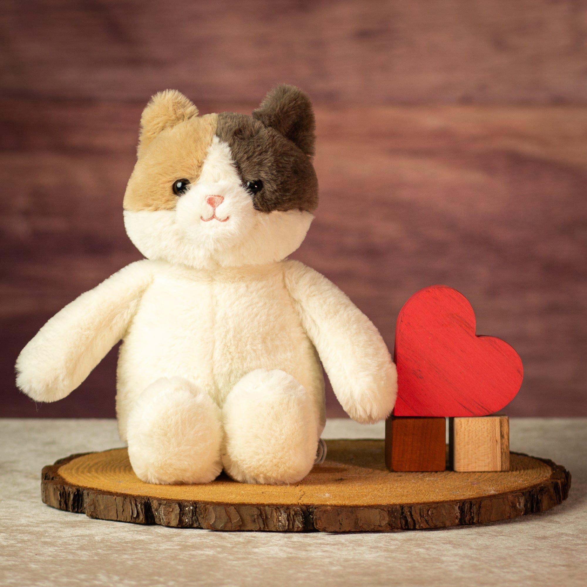 13" Cuddle Cozy Calico Cat