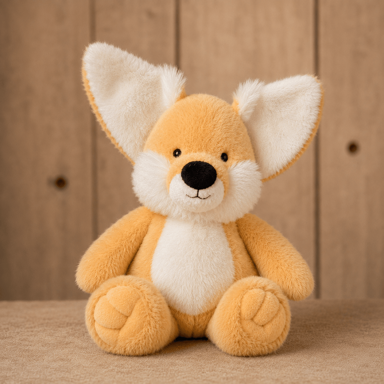 13" Cuddle Minky Fennec Fox