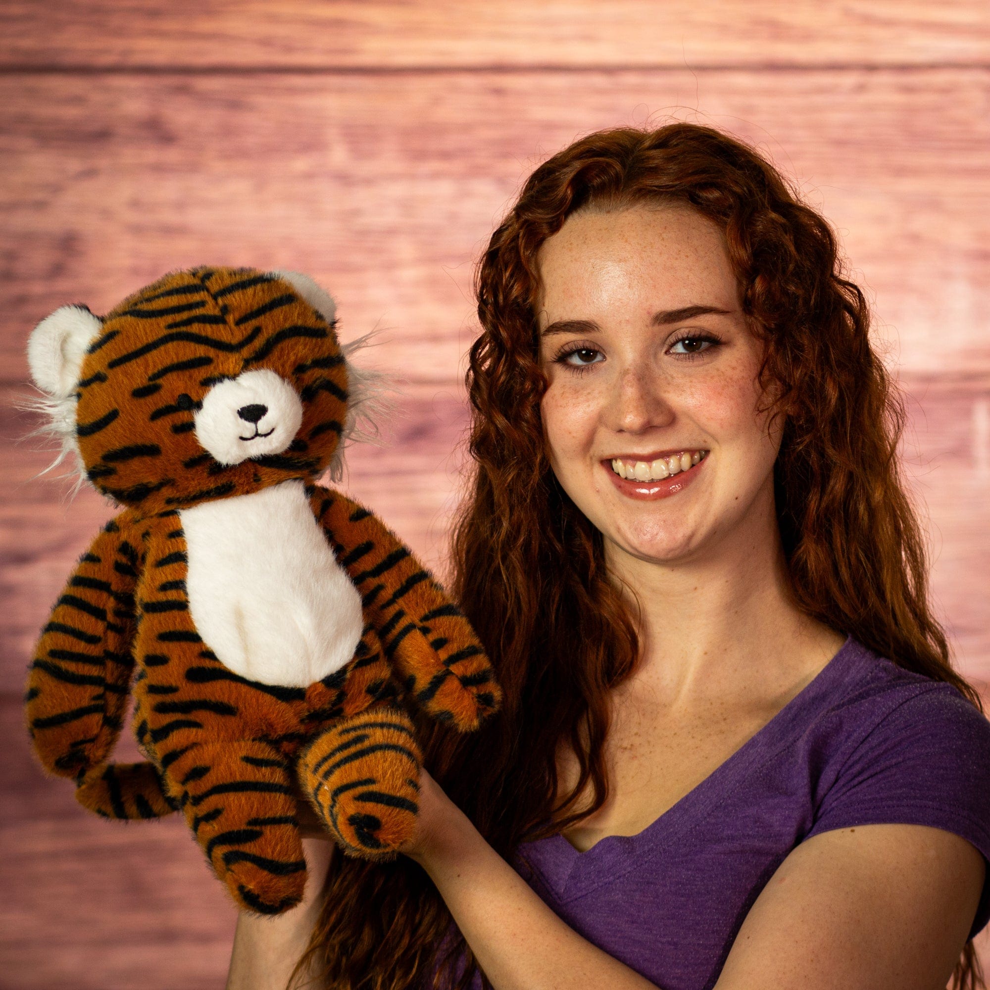 13" Minky Cuddle Tiger
