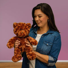 14" Classic Large Chenille Bear Bundle