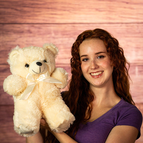 14" Cuddle Bear in Vanilla Cream