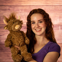 14" Cuddle Highland Cow