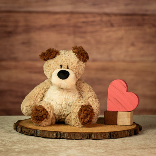 14" Cuddle Plush Kennel Pup