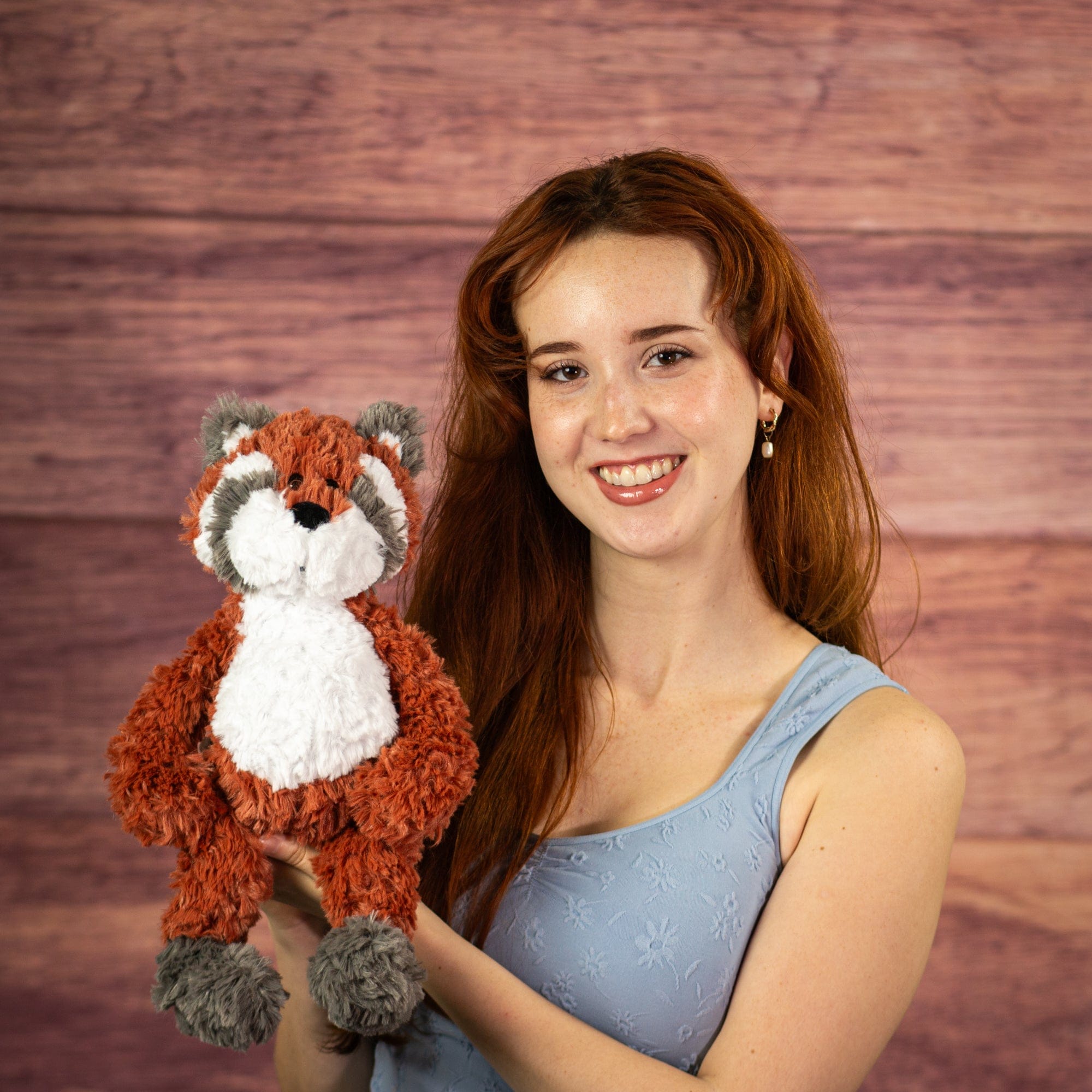 14" Cuddle Copper Raccoon