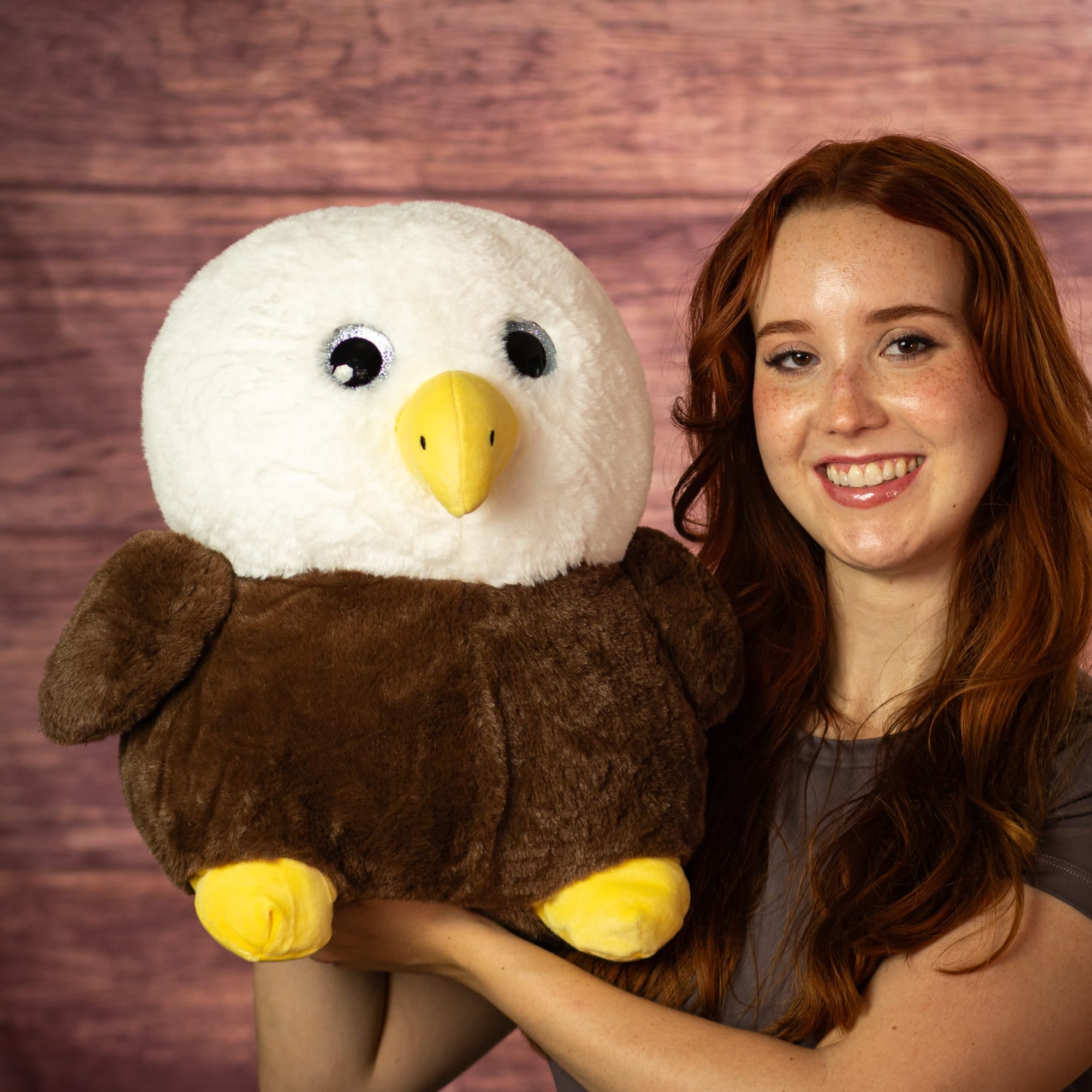15" Bald Eagle Puffimal