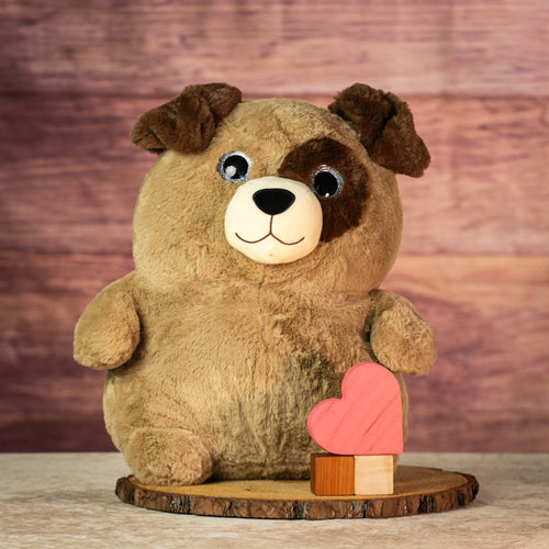 15" Cuddle Dog Puffimal