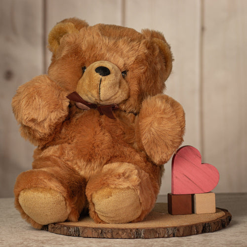 18" Cuddle Bear in Chestnut Brown