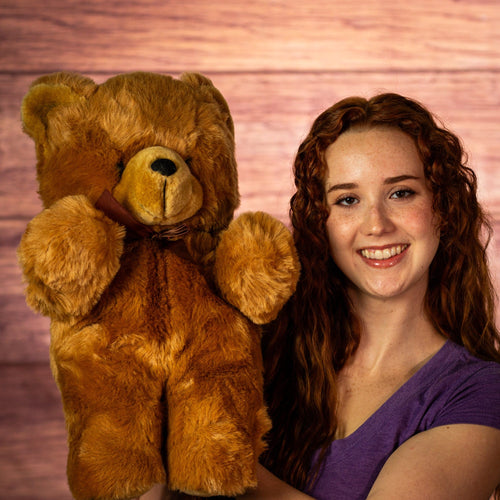 18" Cuddle Bear in Chestnut Brown