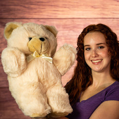 18" Cuddle Bear in Vanilla Cream