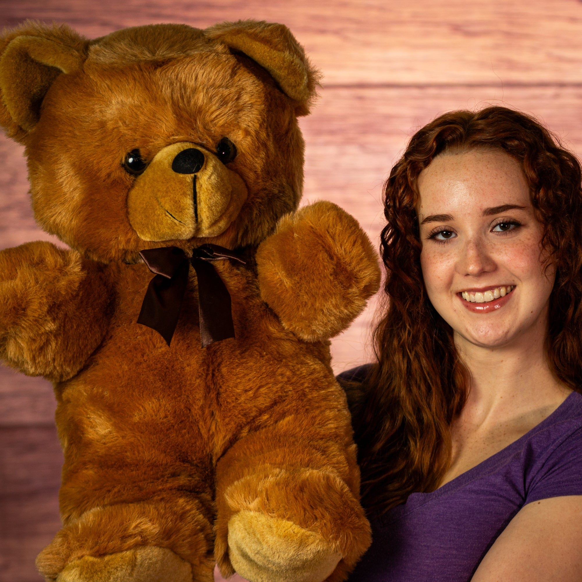 24" Cuddle Bear in Chestnut Brown