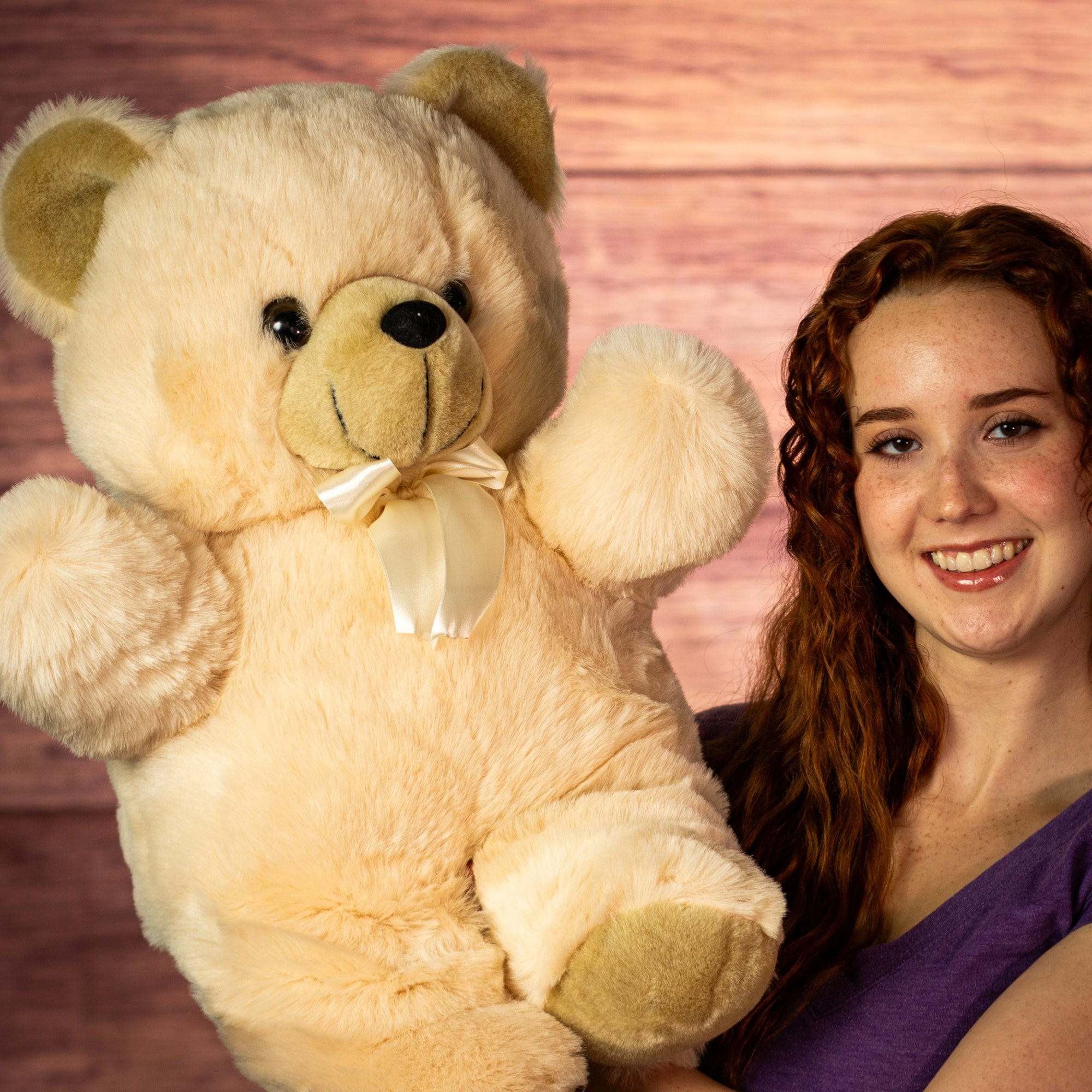 24" Cuddle Bear in Vanilla Cream