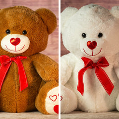 25" Sitting Sweetheart Teddy Bear Pair