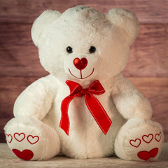 25" Sitting Sweetheart Teddy Bear Pair