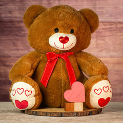 25" Sitting Sweetheart Teddy Bear Pair