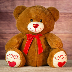 25" Sitting Sweetheart Teddy Bear Pair